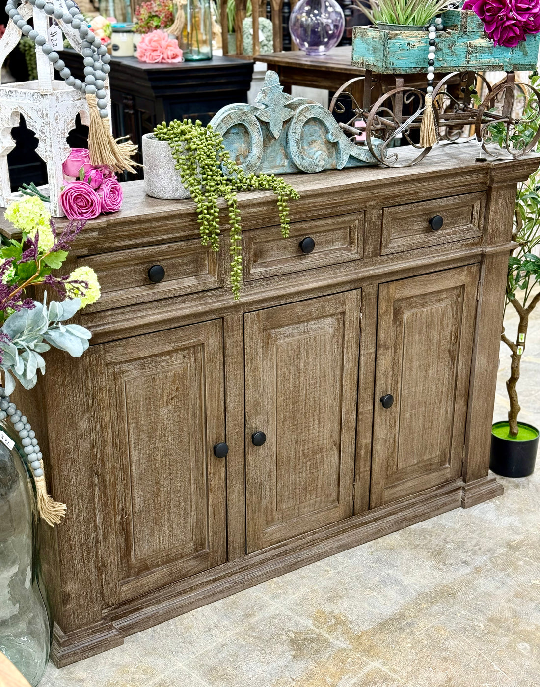 Savannah Sideboard-Weathered Wheat