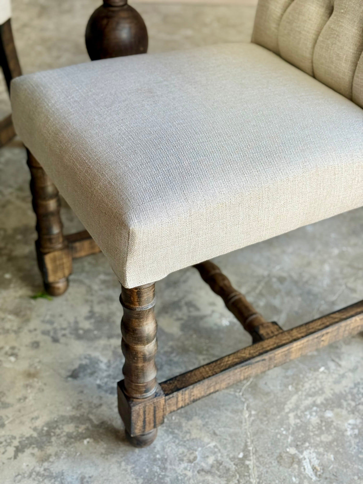 Sophie 7 Foot Dining Table With 6 Chairs-Honeywood™