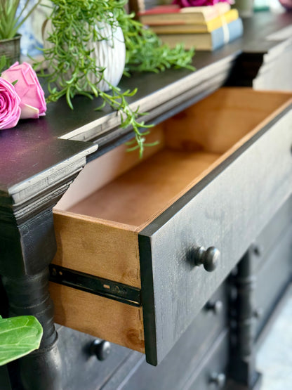 Madison Dresser-Handrubbed Black