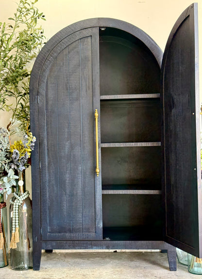 Georgia Domed Vitrine- Deep Blue/Gold