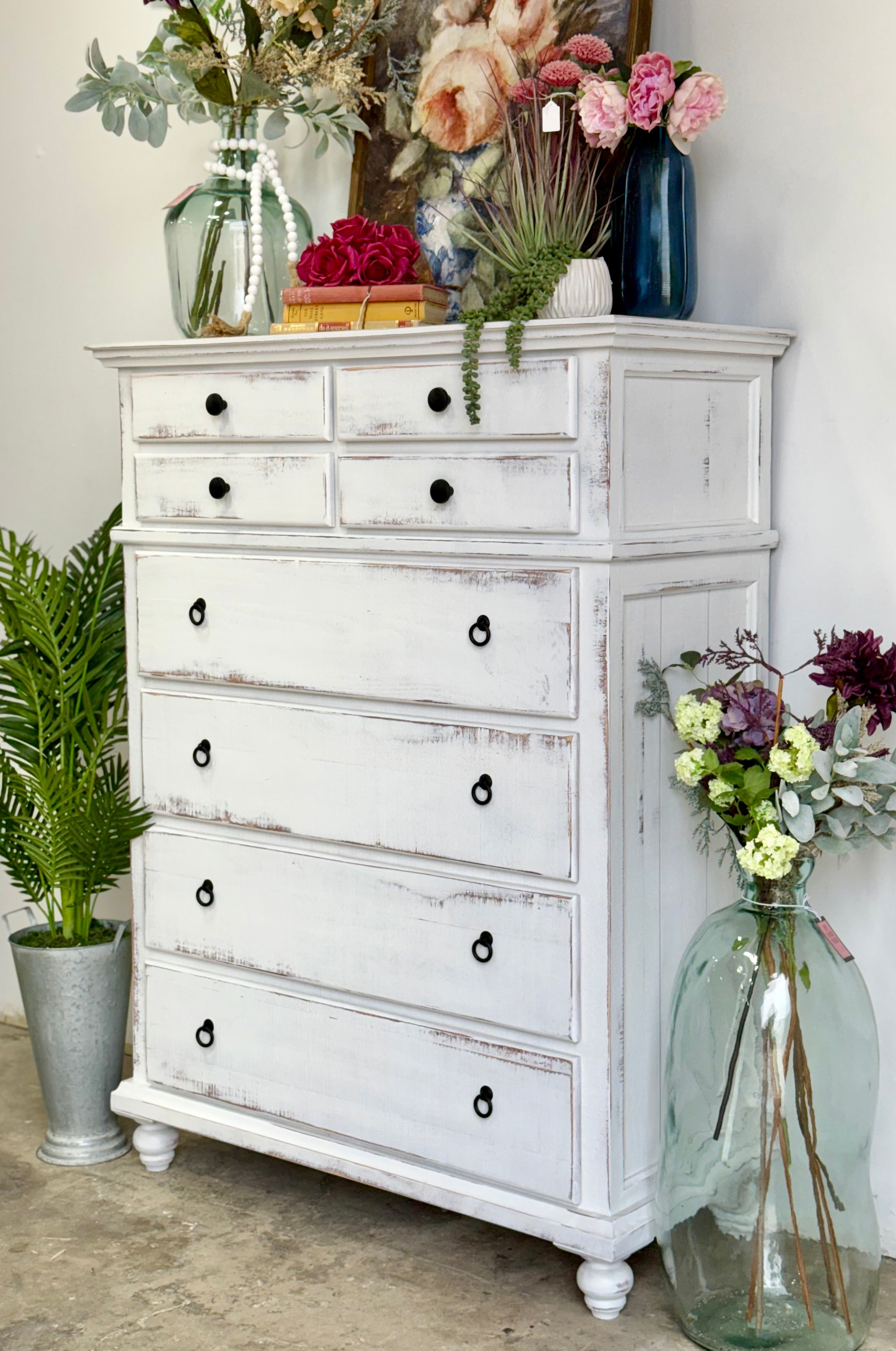 Delaney Chest of Drawers-Whisper White