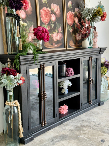 BLAKELY 4 Door Console-Black