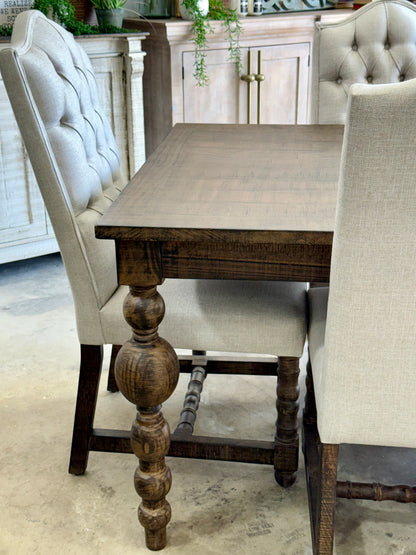 Sophie 7 Foot Dining Table With 6 Chairs-Honeywood™