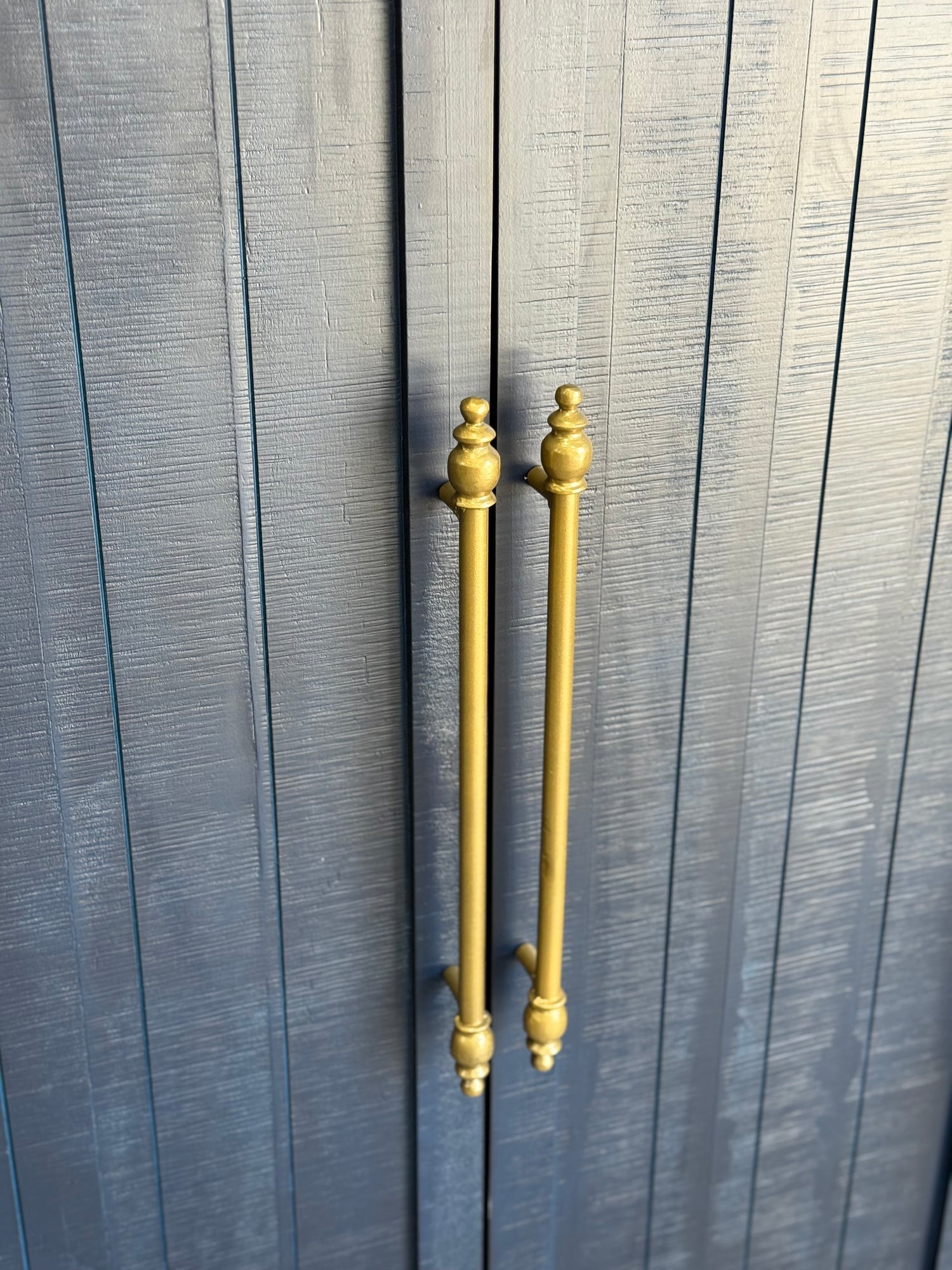 Georgia Domed Vitrine- Deep Blue/Gold