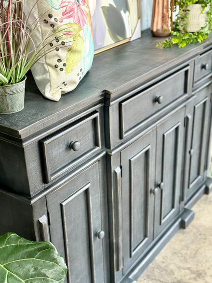 Lindsey 4-Door Console-Dark Blue Haze™