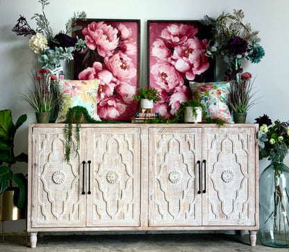 Celeste 4 Door console- Soft White