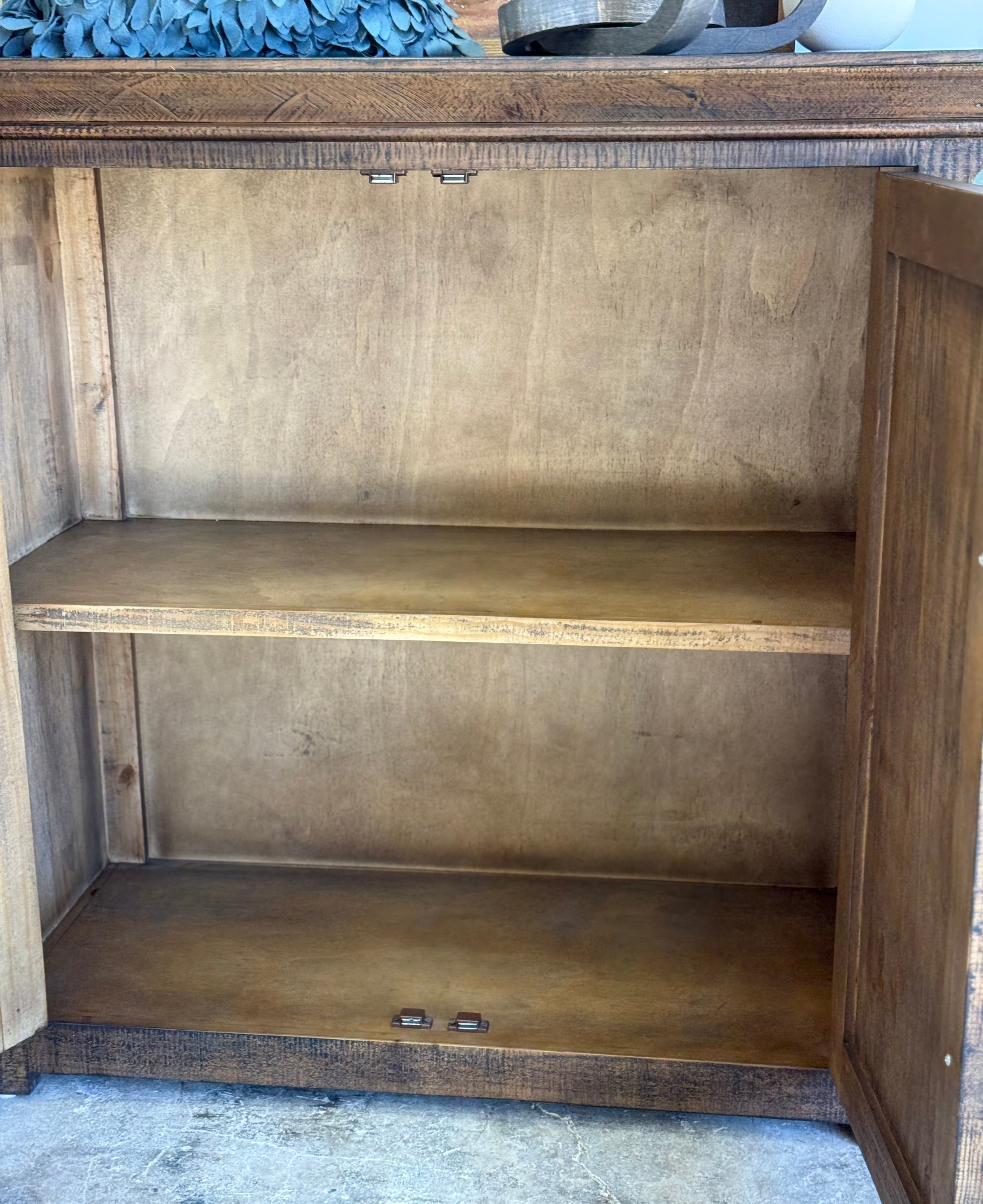 Grace 2 Door Cabinet-Honeywood