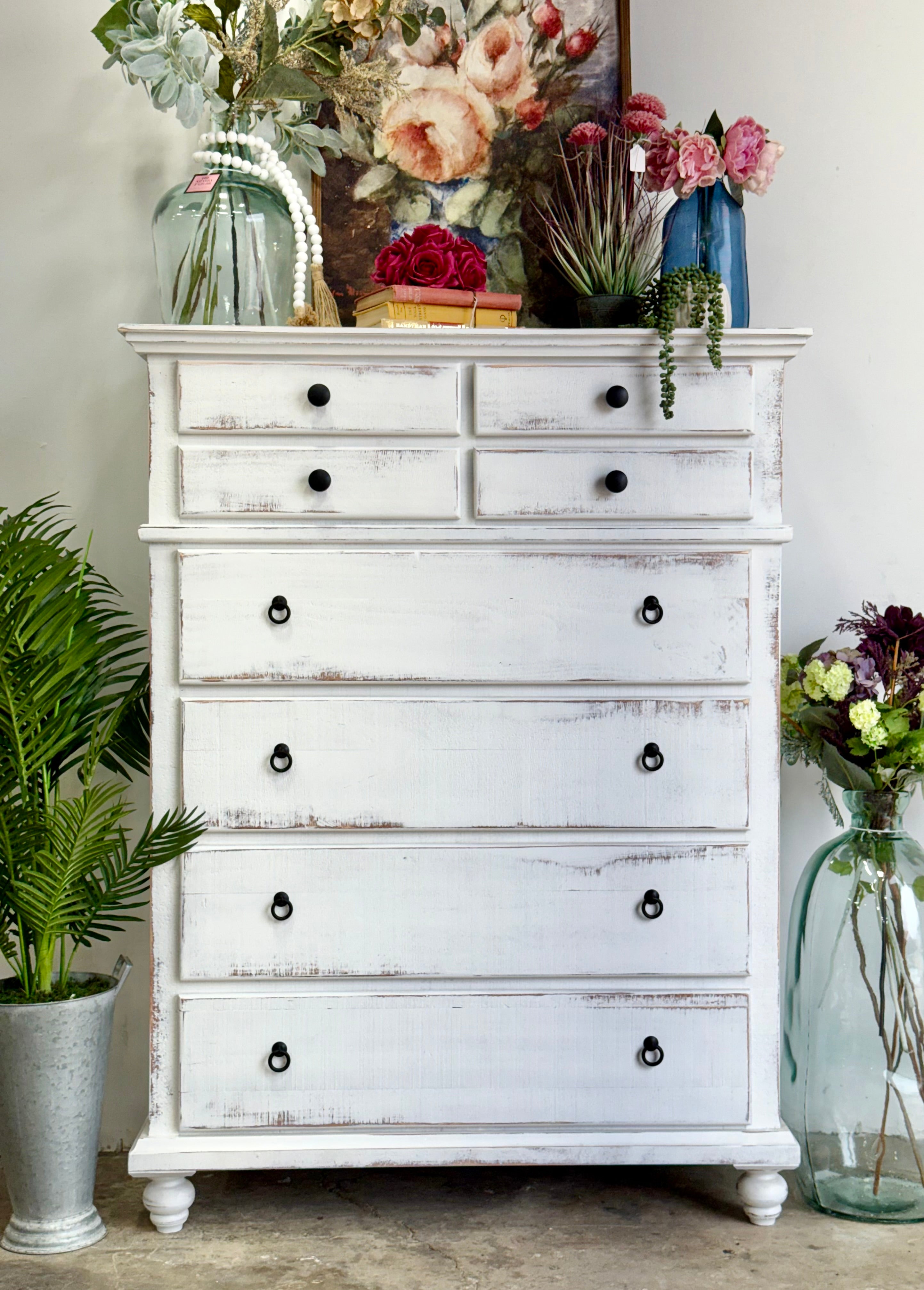 Delaney Chest of Drawers-Whisper White