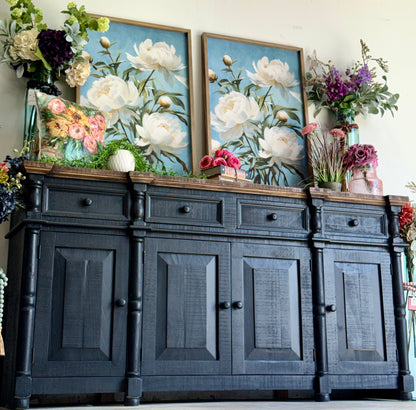 Novah 4-Door Console-Black/Sparrow