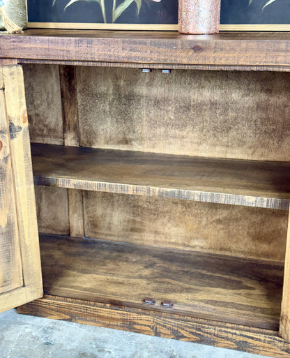 Cyra 4 Door Console-Burnt Timber™