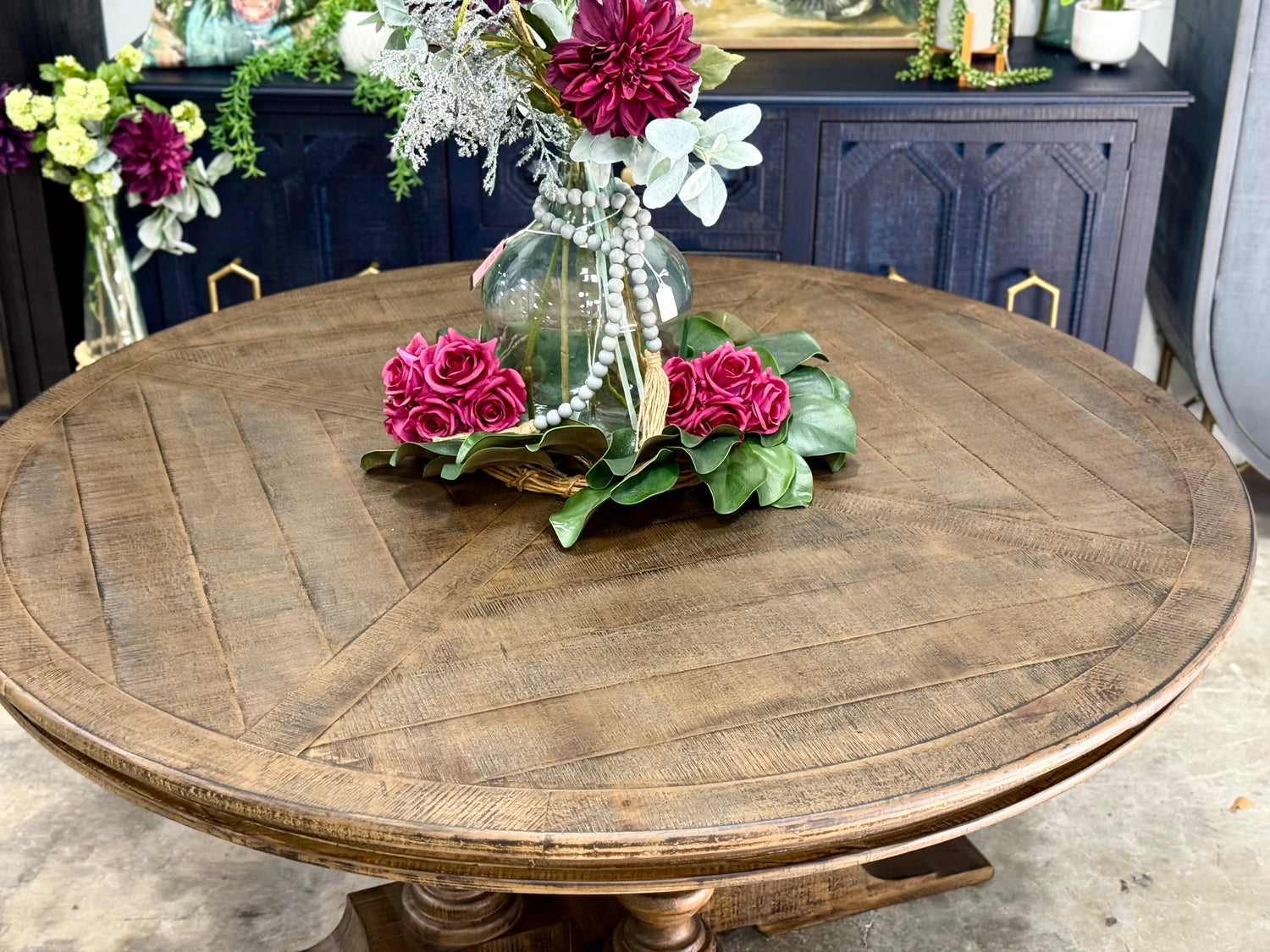 Kennedy 63&quot; Round Dining Table-Honeywood™