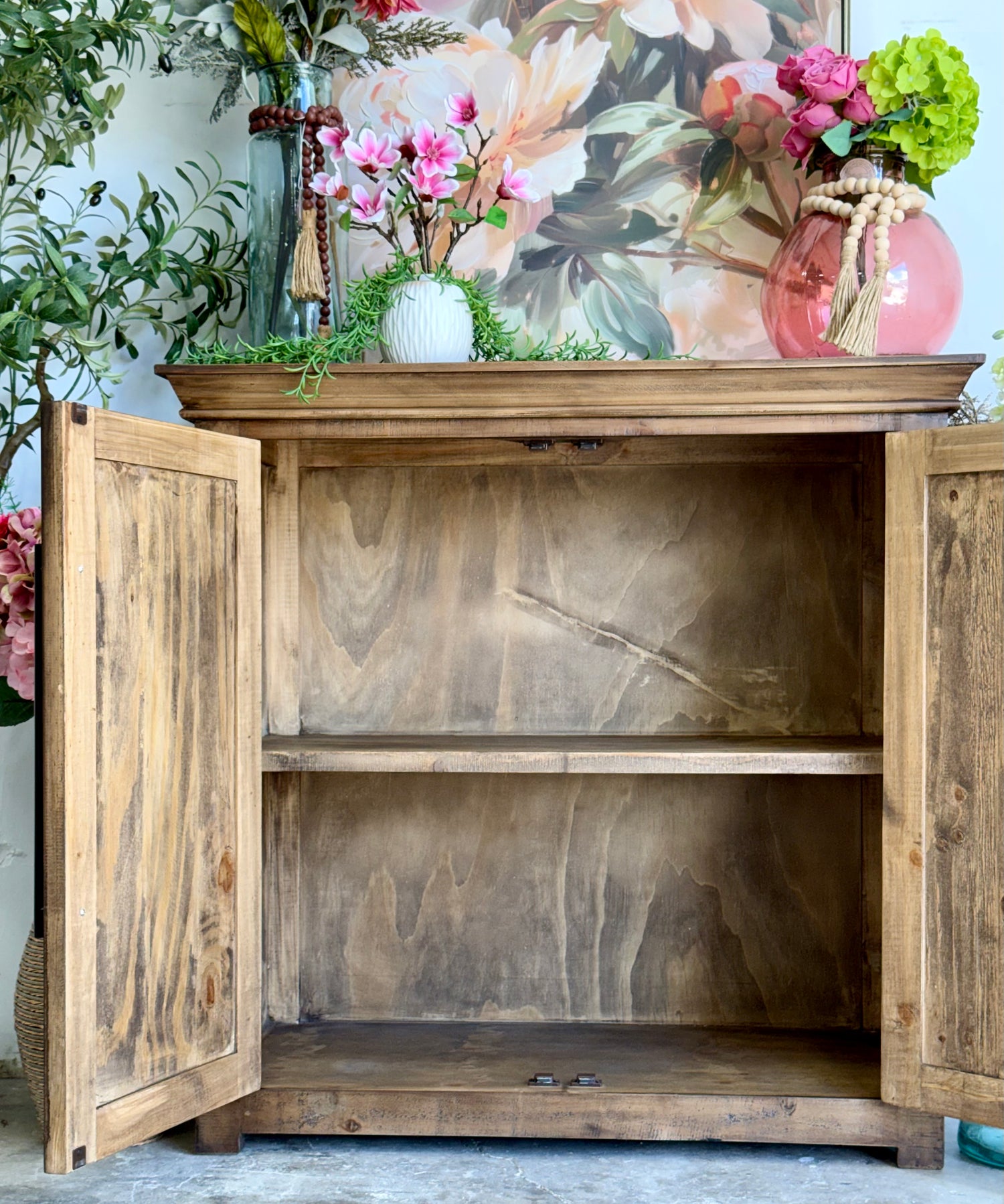 Grace 2 Door Cabinet-Timber