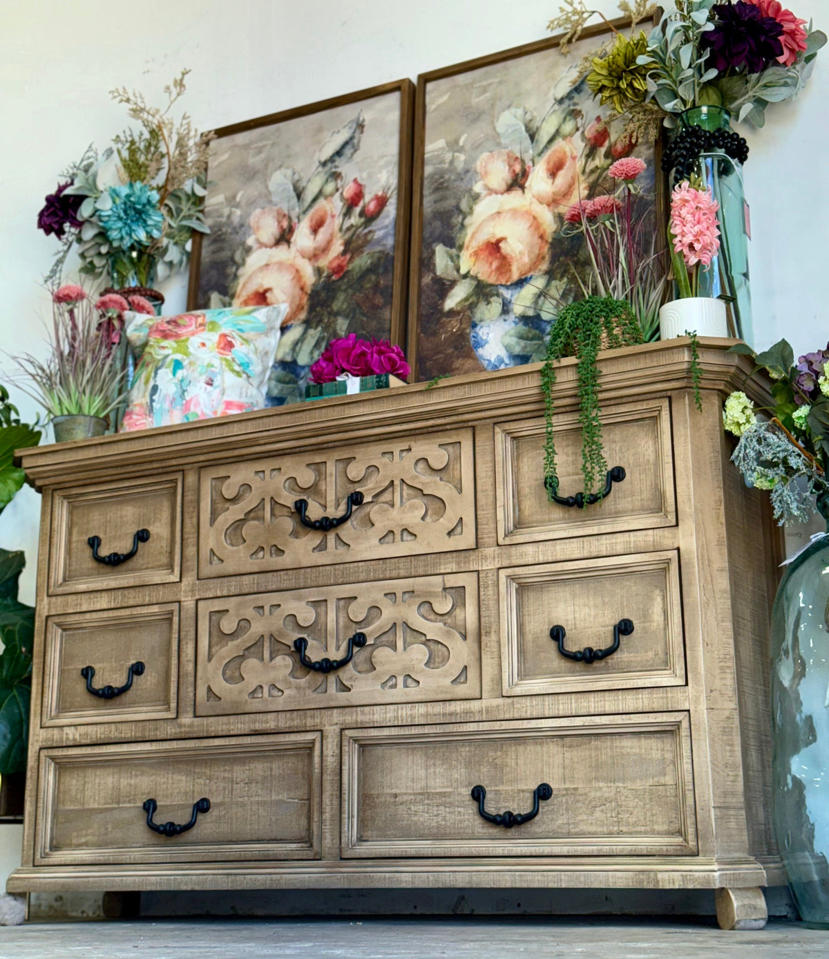 Harper Dresser- Cappuccino
