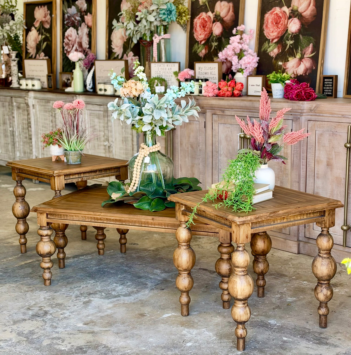 Sophie Side Table-Timber