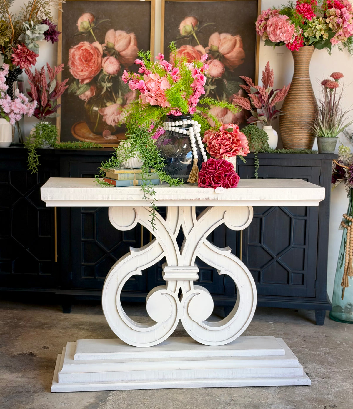 Harp Entryway-Frosted Linen