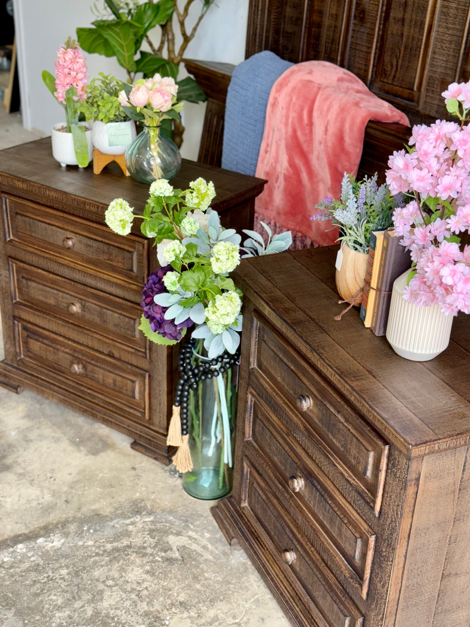 Charlotte 3-Drawer Nightstand-Honeywood™