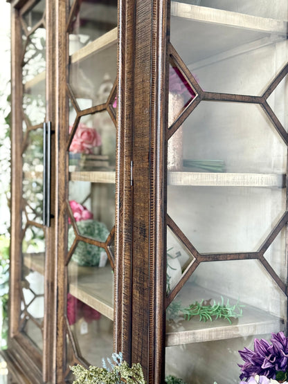 Eden Vitrine-Honeywood/Dove