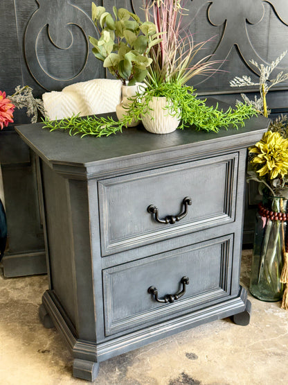 Harper Nightstand- Blue Haze