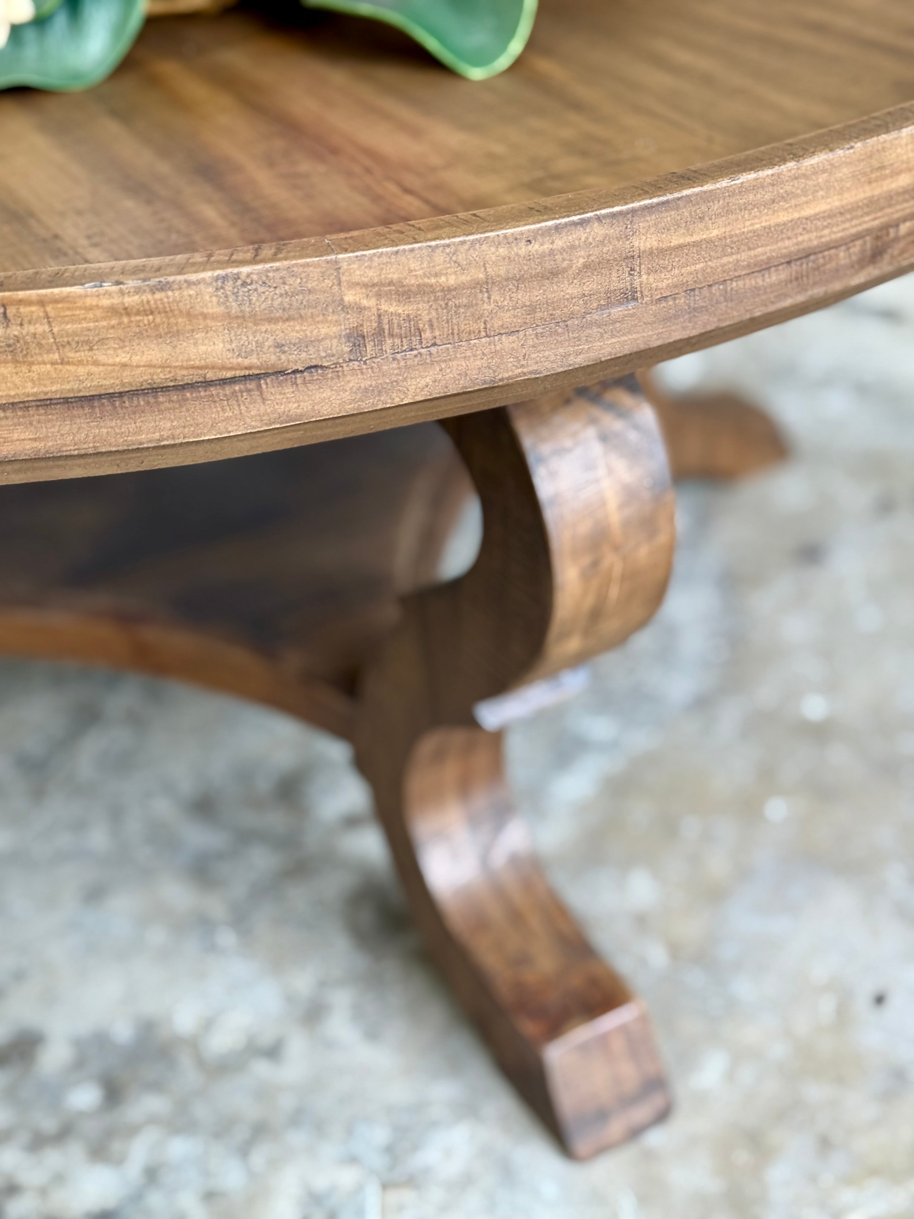 Delaney Round Coffee Table-Timber™