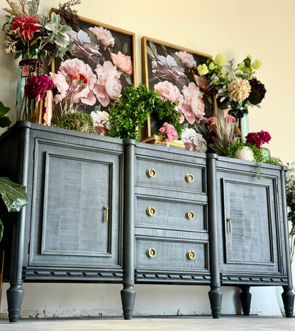 Juliette Console-Blue Haze™/Gold