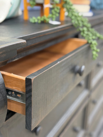 Jasmine Dresser-Handrubbed Black
