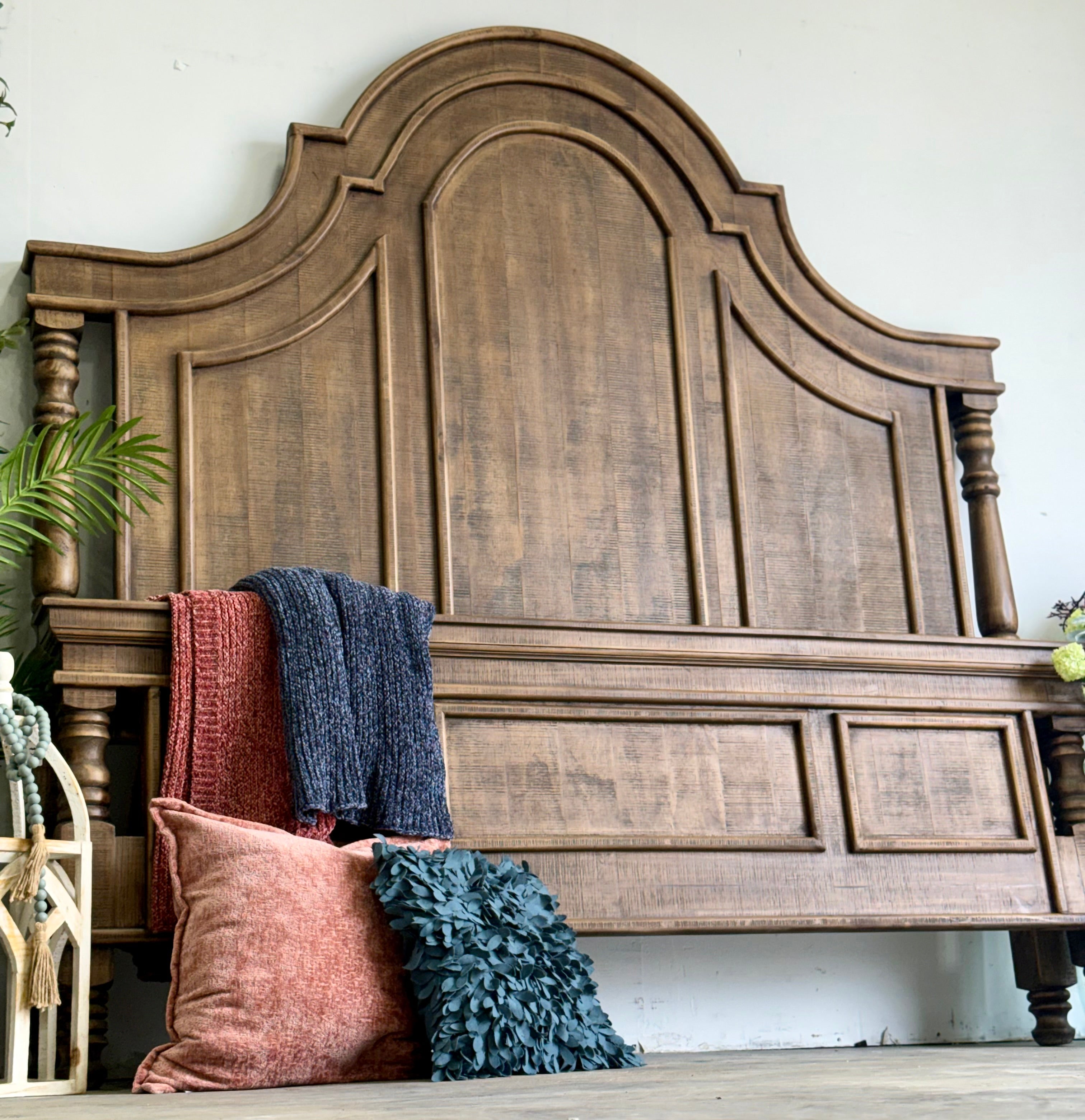 Madison King Bed-Timber