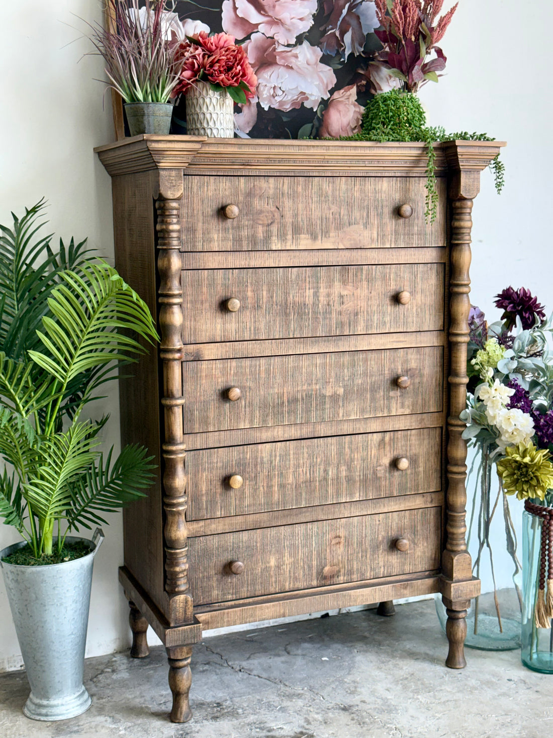 Madison Chest of Drawers-Timber