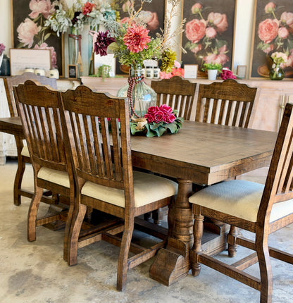Ella 76" Dining Table Set With Chairs-Honeywood™