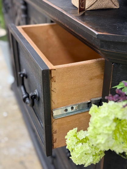 Harper Dresser- Handrubbed Black