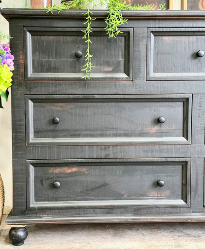 Adele Dresser-Handrubbed Black