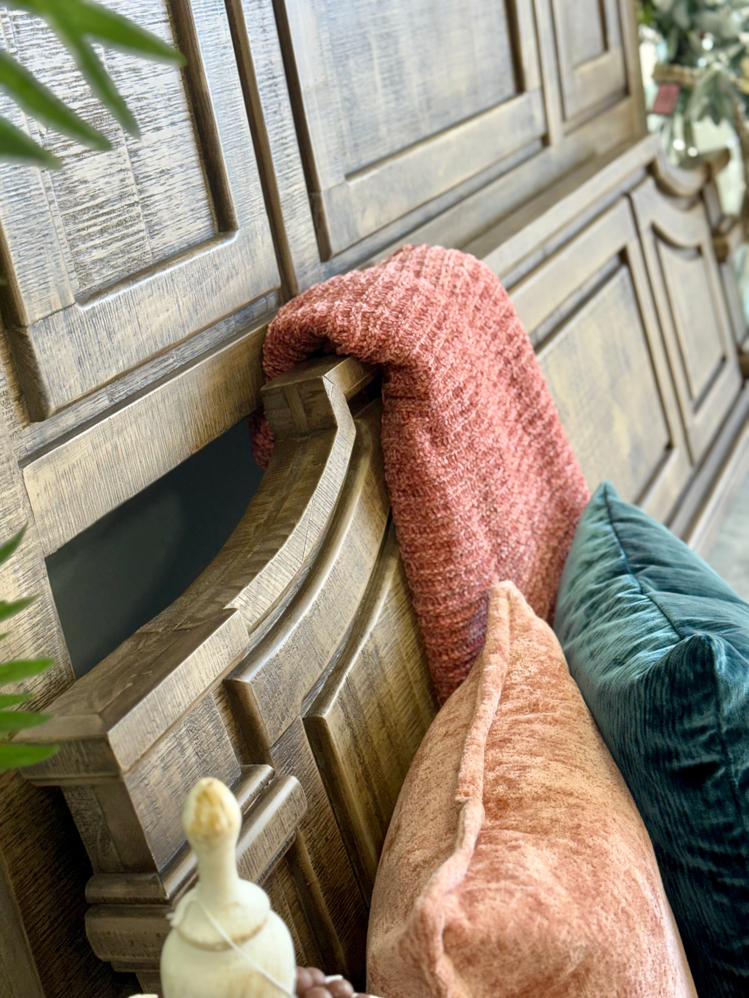 Eden King Bed-Sandstone