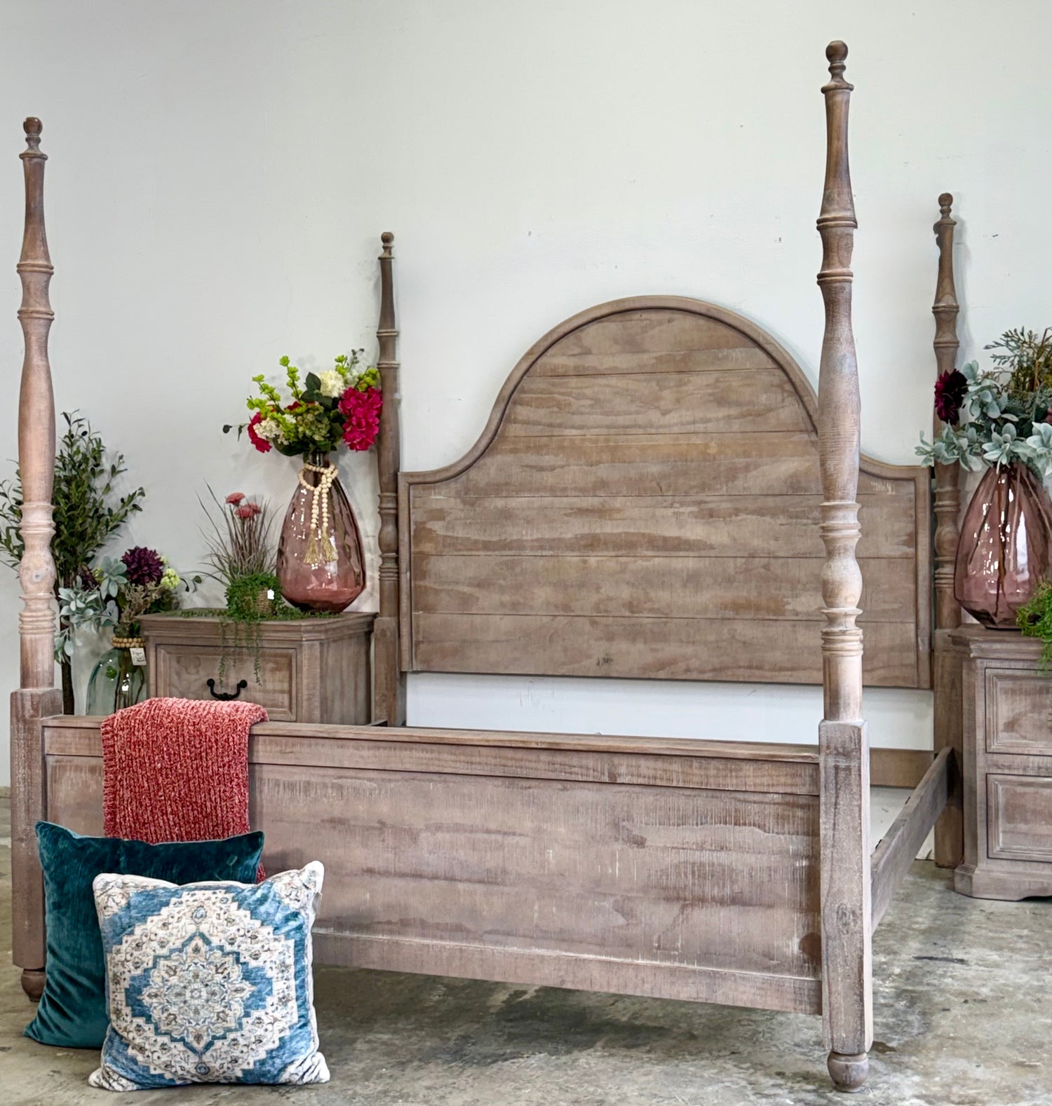 Willow King 4 Poster Bed-Soft Drift™