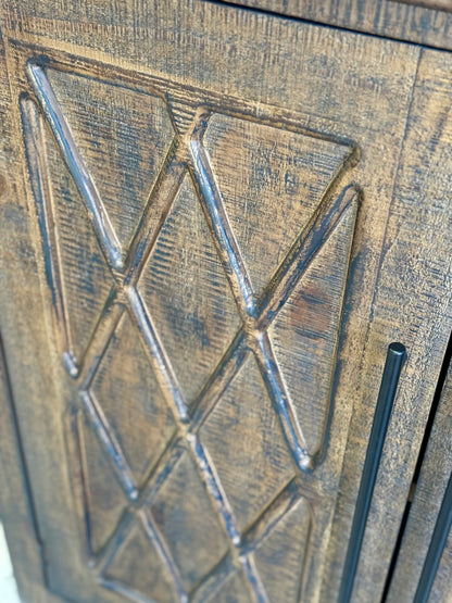 Grace 2 Door Cabinet-Honeywood