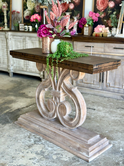 Harp Entryway-Soft Drift/Honeywood
