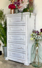 Charlotte Chest of Drawers-Whisper White