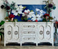 Cora Console-White Wheat/Gold
