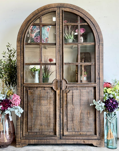 Tiffany Dome Vitrine-Honeywood