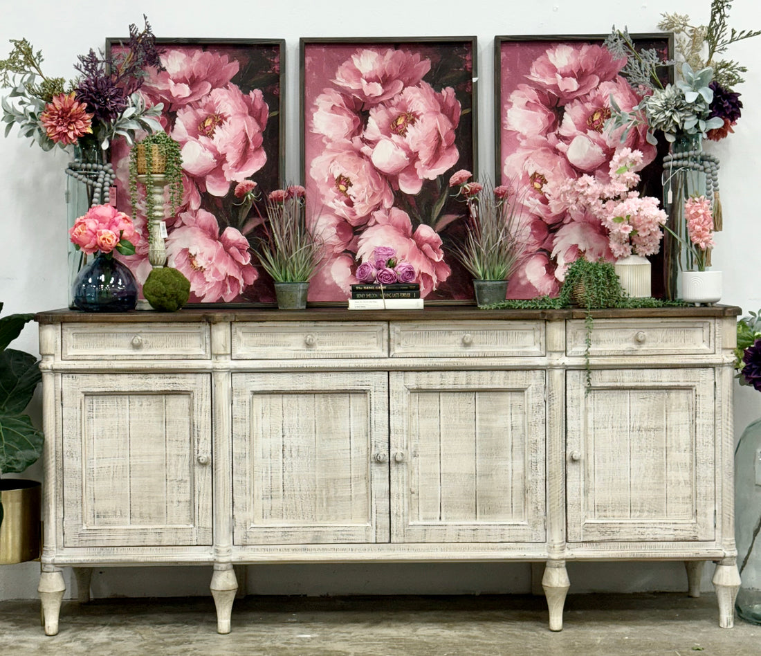 Celine 4 Door Console-Toasted Wheat/Honeywood™