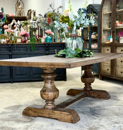 Hannah 7 Foot Dining Table Set With Chairs-Honeywood™