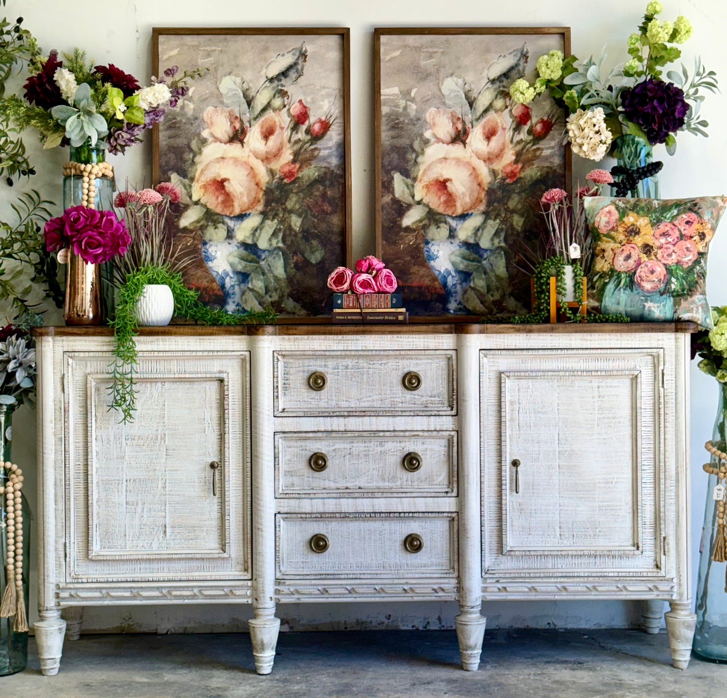 Juliette Console-Toasted Wheat/Honeywood™