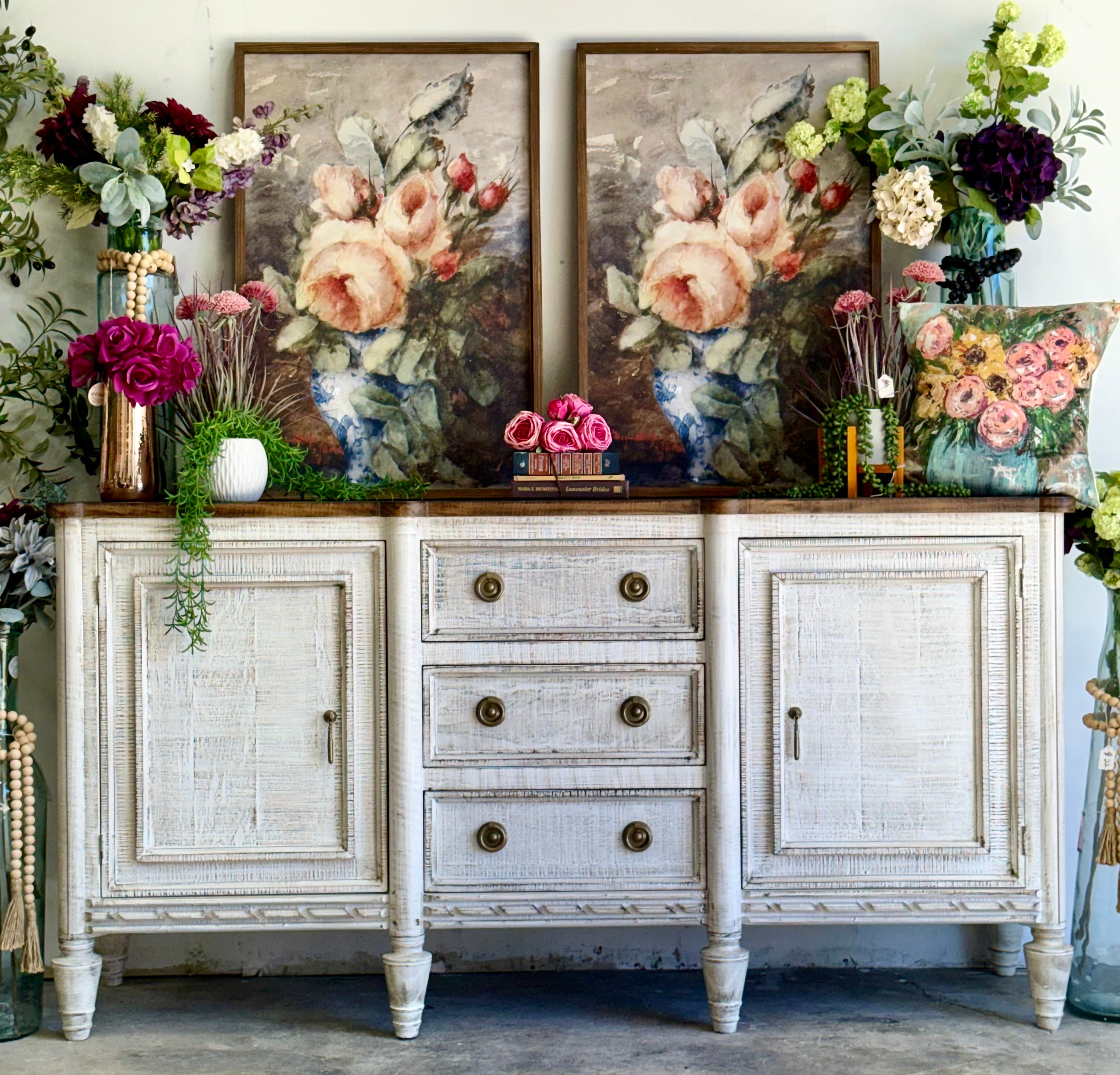 Juliette Console-Toasted Wheat/Honeywood™