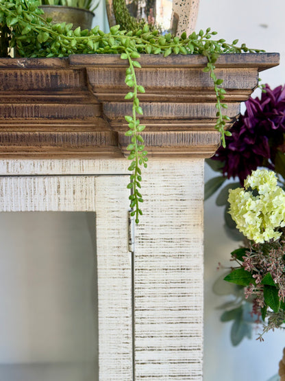 Blakely 4 Door Console-Gray Wheat/Honeywood™