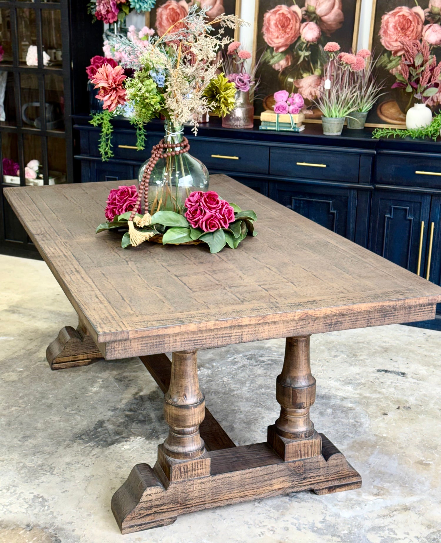 Ella 76" Dining Table With 6 Chairs-Honeywood™