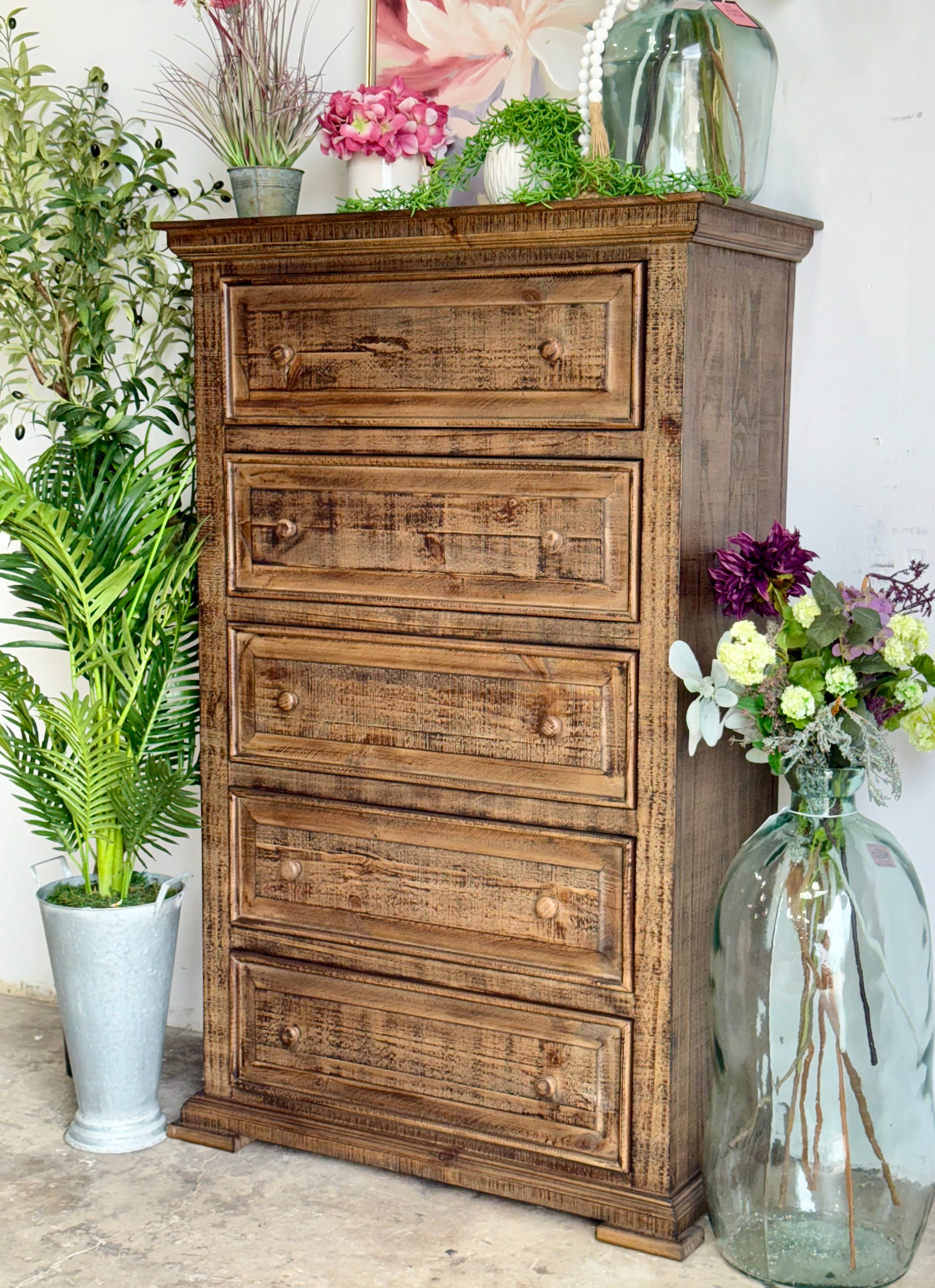 Charlotte Chest of Drawers-Light Honeywood™