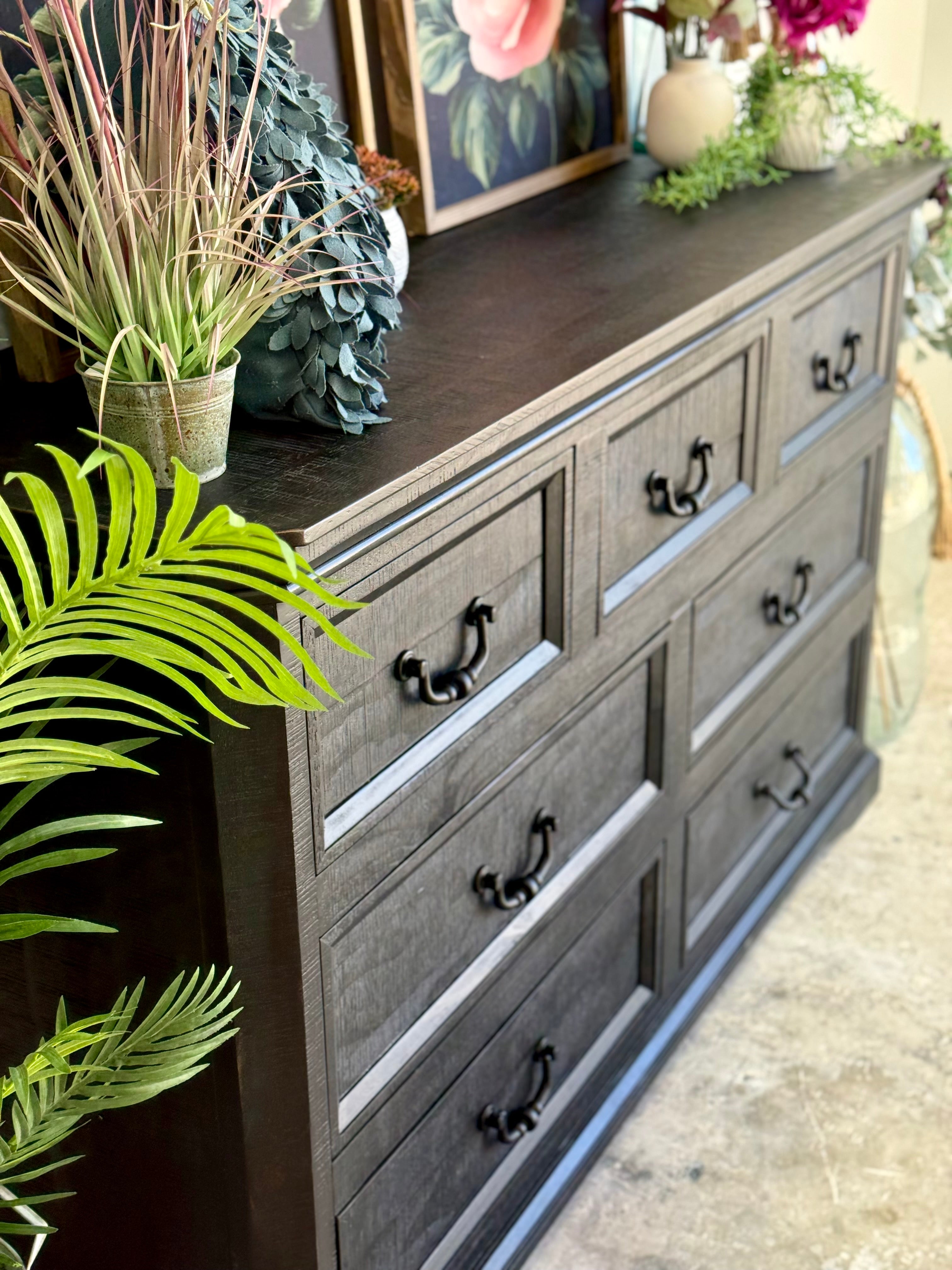 Willow Dresser-Handrubbed Black