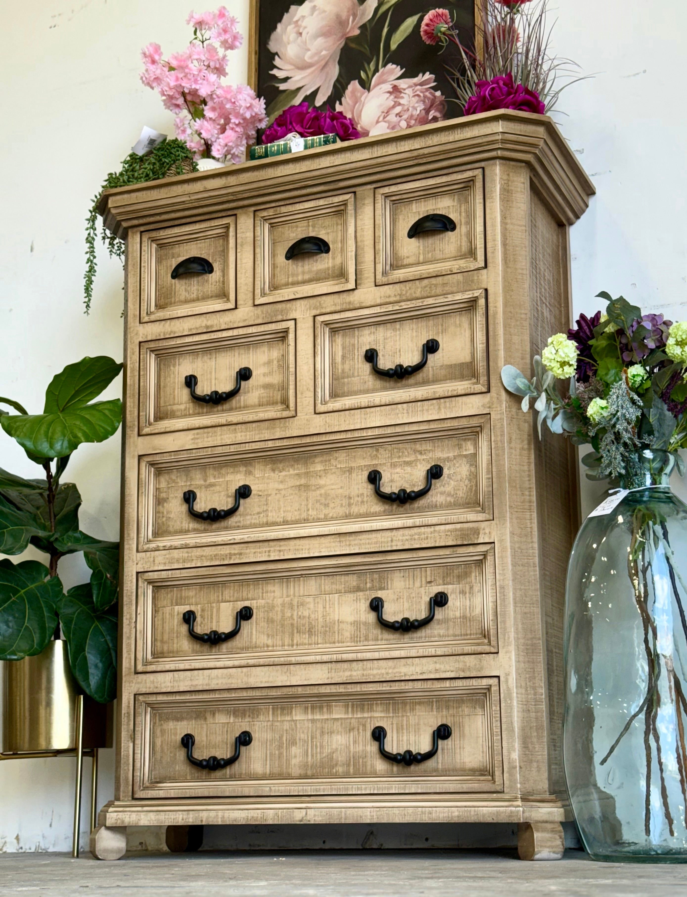 Harper Chest of Drawers- Cappuccino