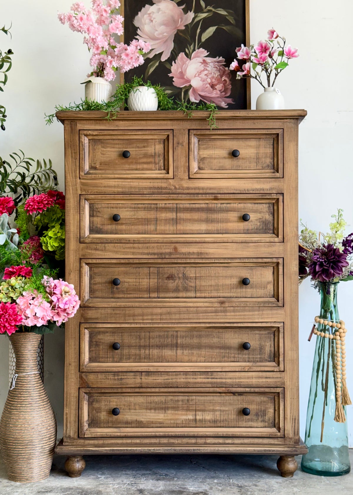 Adele Chest of Drawers-Timber™