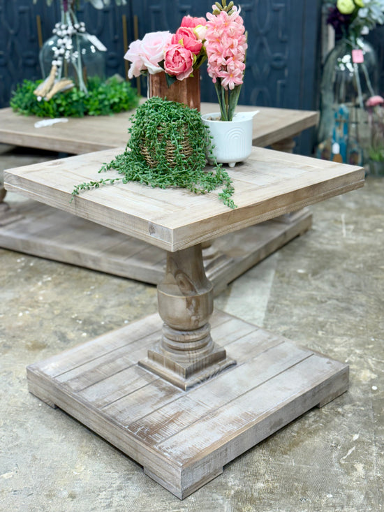 Brooklyn Side Table-Soft Drift