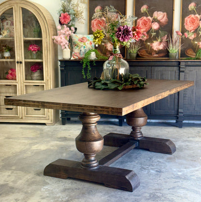 Hannah 7 Foot Dining Table Set With Chairs-Honeywood™