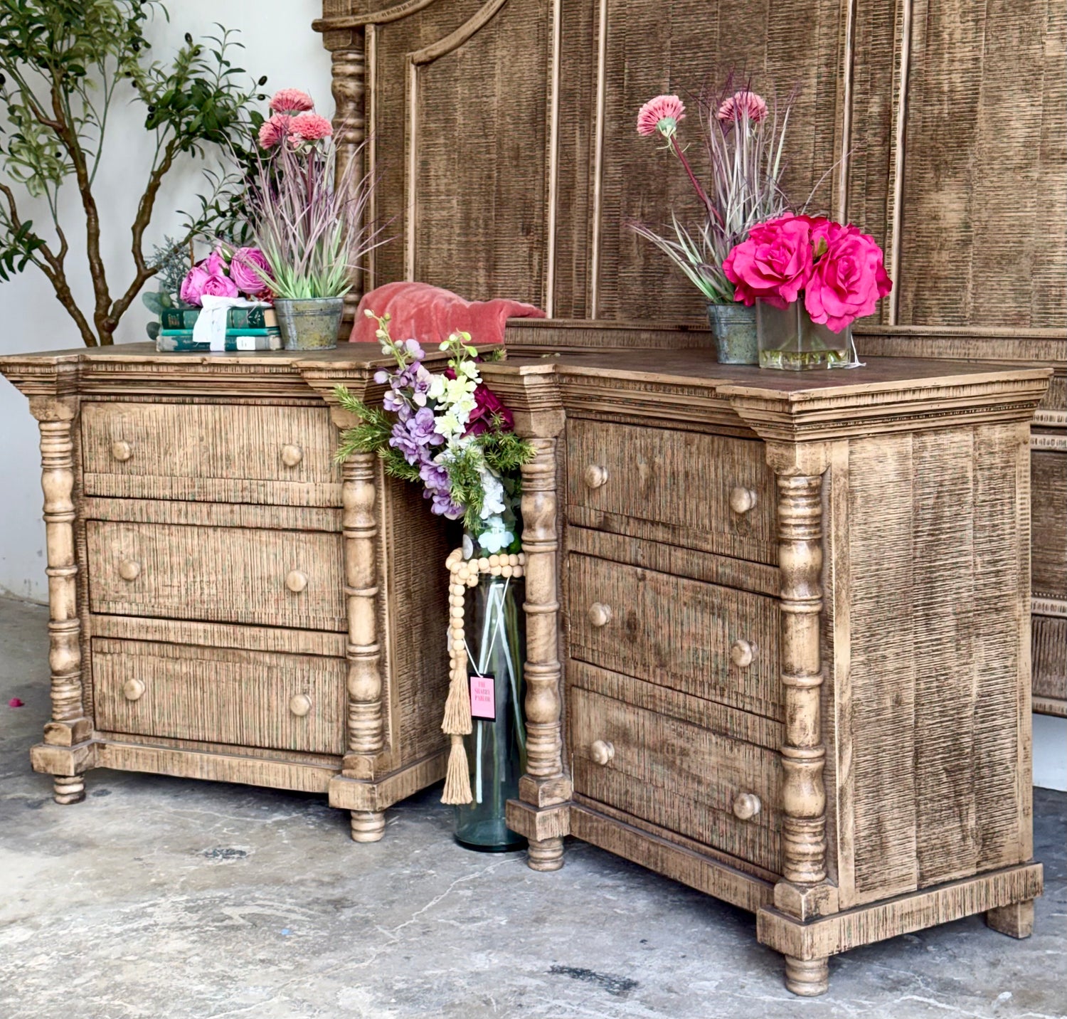 Madison Nightstand-Sandstone